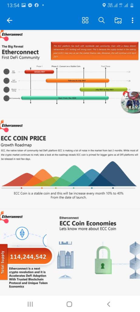 Review Etherconnect - The Inheritance Of Bitconnect - Token ECC X 1000