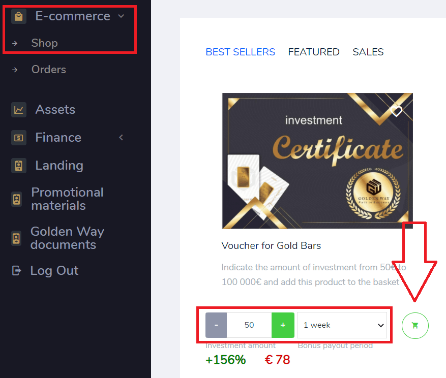 Invest in GoldenWay